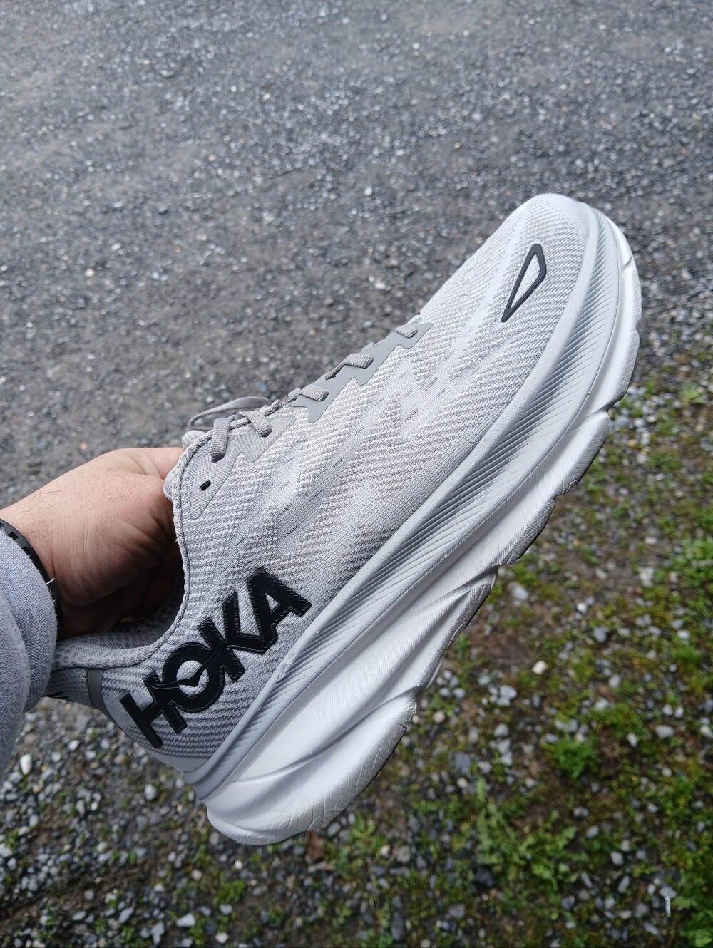 Hoka One Clifton 9 Comfort/Athletic Medical Field Shoes Size 11 2E Wide Men